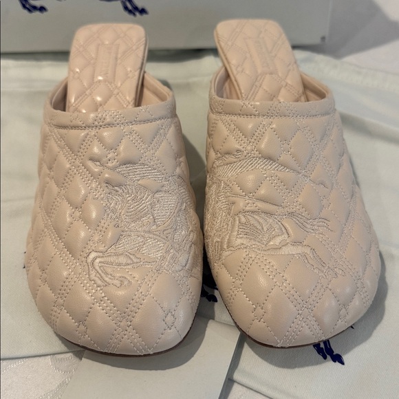 Burberry EKD Kitten Heel Mule. Ladies 8-8.5. Eu 39 - Picture 5 of 16